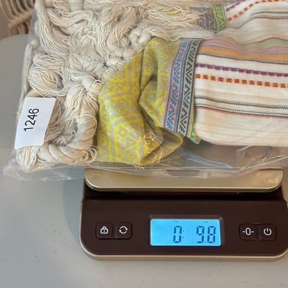 Billa Bong Y2K Boho Peasant Hippie Fringe Colorful Beach Handbag Striped Floral - Picture 14 of 14